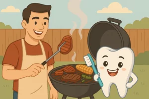 איך לשמור על השיניים גם כשנהנים ממנגל