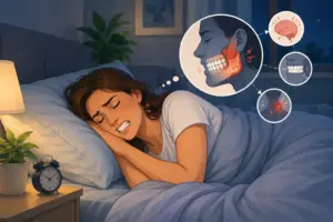 איך מתח נפשי משפיע על כאבי לסת וחריקת שיניים?